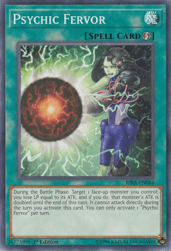 Psychic Fervor - RIRA-EN064 Common Unlimited