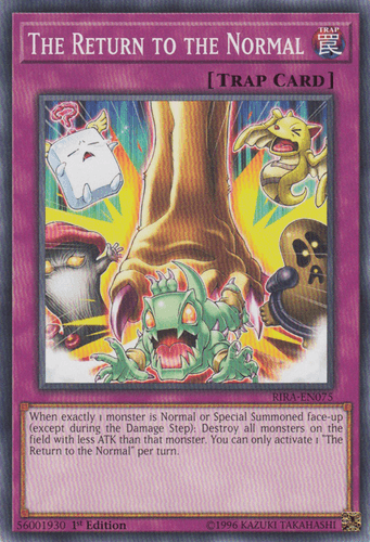 The Return to the Normal - RIRA-EN075 Common 1st Edition