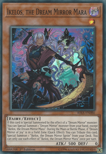 Ikelos, the Dream Mirror Mara - RIRA-EN086 Super Rare Unlimited