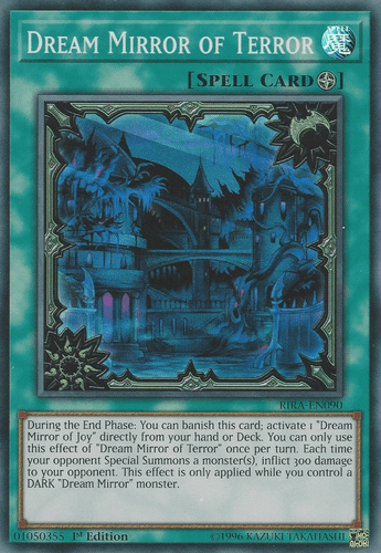 Dream Mirror of Terror - RIRA-EN090 Super Rare Unlimited