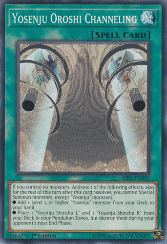 Yosenju Oroshi Channeling - RIRA-EN092 Common Unlimited