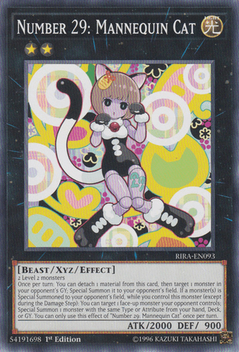 Number 29: Mannequin Cat - RIRA-EN093 Common Unlimited