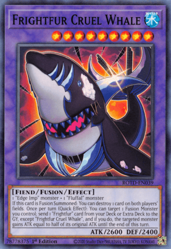 Frightfur Cruel Whale - ROTD-EN039 Common 1st Edition