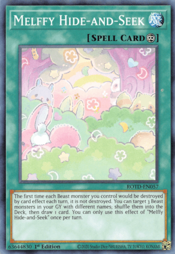 Melffy Hide-and-Seek - ROTD-EN057 Common 1st Edition