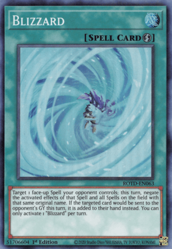 Blizzard - ROTD-EN063 Super Rare 1st Edition