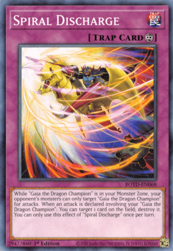 Spiral Discharge - ROTD-EN068 Common 1st Edition