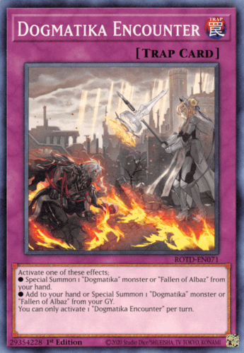 Dogmatika Encounter - ROTD-EN071 Common 1st Edition