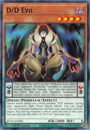 D/D Evil - ROTD-EN085 Common 1st Edition