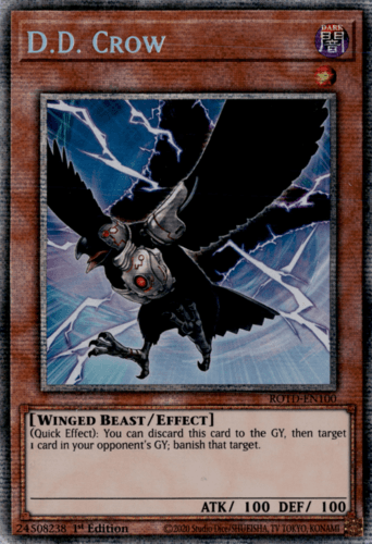 D.D. Crow - ROTD-EN100 Starlight Rare 1st Edition