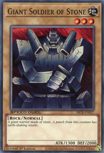 Giant Soldier of Stone - RP01-EN010 Common Unlimited