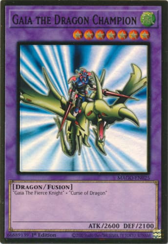 Gaia the Dragon Champion - RP01-EN022 Super Rare Unlimited