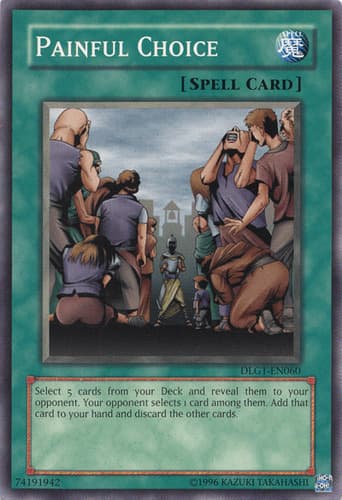 Painful Choice - RP01-EN059 Rare Unlimited