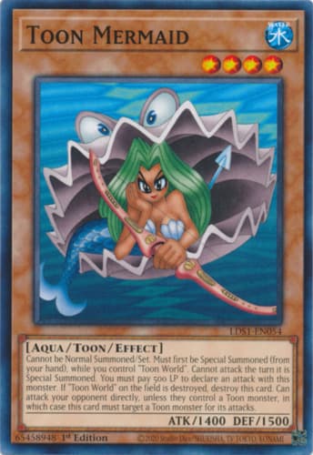Toon Mermaid - RP01-EN063 Common Unlimited