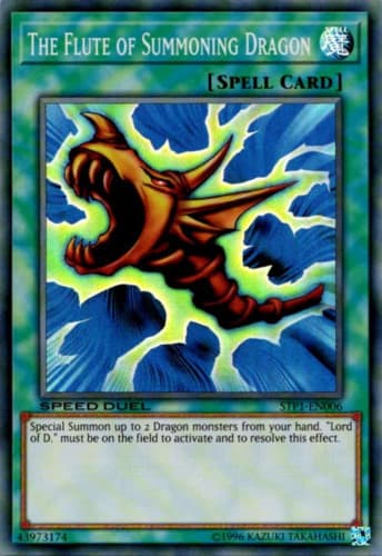 The Flute of Summoning Dragon - RP01-EN087 Rare Unlimited