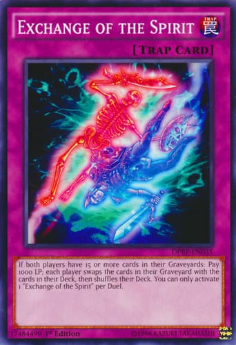 Exchange of the Spirit - RP01-EN099 Secret Rare Unlimited