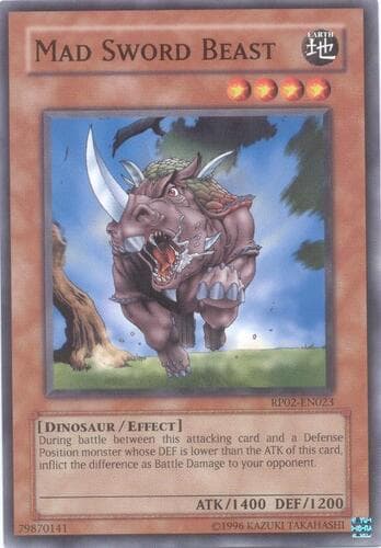Mad Sword Beast - RP02-EN023 Common Unlimited