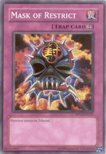 Mask of Restrict - RP02-EN031 Common Unlimited