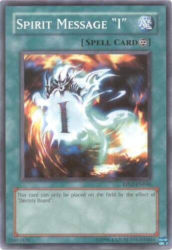Spirit Message "I" - RP02-EN046 Common Unlimited