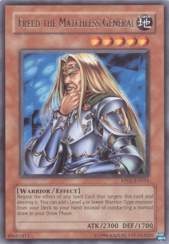 Freed the Matchless General - RP02-EN054 Rare Unlimited