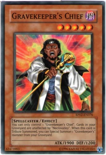 Gravekeeper's Chief - RP02-EN076 Common Unlimited