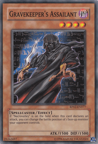 Gravekeeper's Assailant - RP02-EN077 Common Unlimited