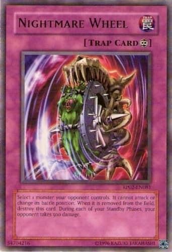 Nightmare Wheel - RP02-EN081 Rare Unlimited