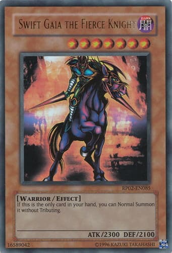 Swift Gaia the Fierce Knight - RP02-EN085 Ultra Rare Unlimited