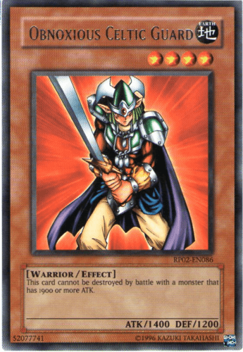 Obnoxious Celtic Guard - RP02-EN086 Rare Unlimited