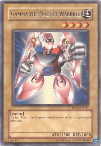 Gamma the Magnet Warrior - RP02-EN091 Rare Unlimited
