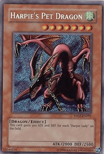 Harpie's Pet Dragon - RP02-EN093 Secret Rare Unlimited