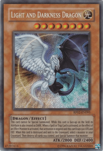 Light and Darkness Dragon - RP02-EN095 Secret Rare Unlimited