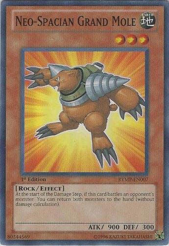Neo-Spacian Grand Mole - RYMP-EN007 Super Rare 1st Edition