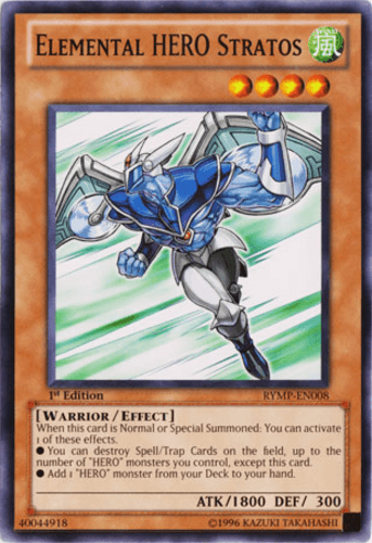 Elemental HERO Stratos - RYMP-EN008 Common 1st Edition