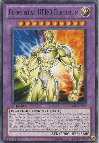 Elemental HERO Electrum - RYMP-EN017 Common Unlimited