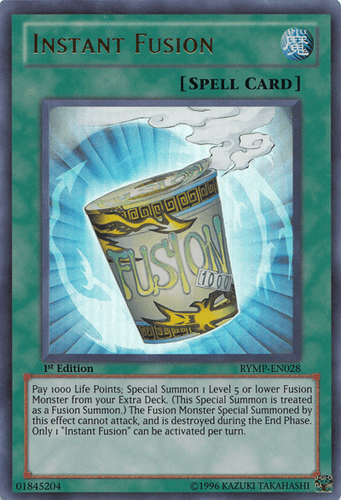 Instant Fusion - RYMP-EN028 Ultra Rare 1st Edition