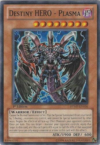 Destiny HERO - Plasma - RYMP-EN036 Common 1st Edition