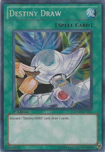 Destiny Draw - RYMP-EN037 Secret Rare Unlimited