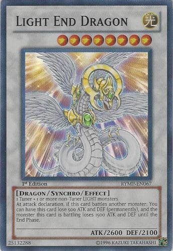 Light End Dragon - RYMP-EN067 Super Rare 1st Edition