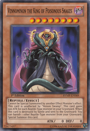 Vennominon the King of Poisonous Snakes - RYMP-EN069 Common Unlimited