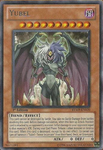 Yubel - RYMP-EN070 Rare 1st Edition