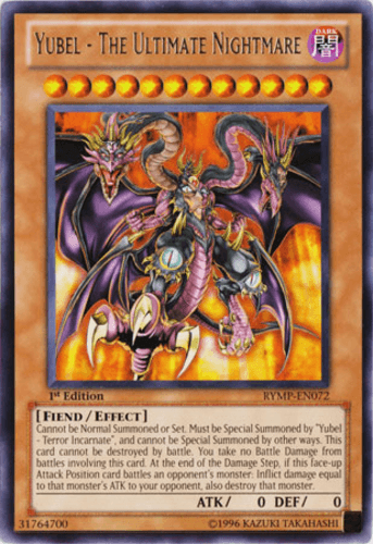 Yubel - The Ultimate Nightmare - RYMP-EN072 Rare Unlimited