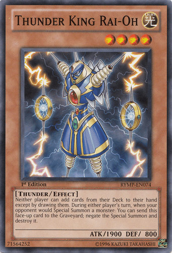 Thunder King Rai-Oh - RYMP-EN074 Common Unlimited