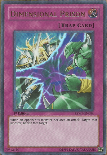 Dimensional Prison - RYMP-EN084 Ultra Rare 1st Edition