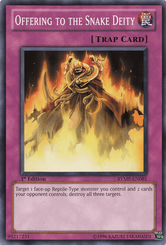 Offering to the Snake Deity - RYMP-EN085 Common Unlimited