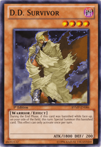 D.D. Survivor - RYMP-EN086 Common 1st Edition