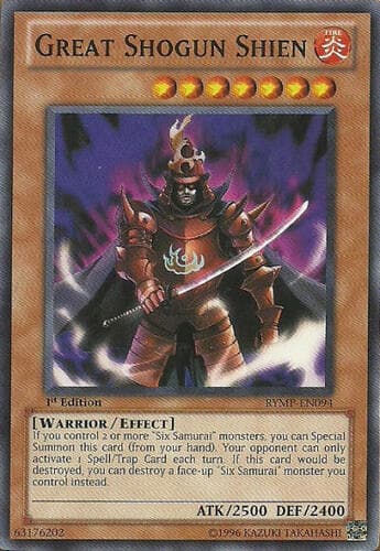 Great Shogun Shien - RYMP-EN094 Common 1st Edition