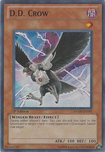 D.D. Crow - RYMP-EN095 Super Rare 1st Edition