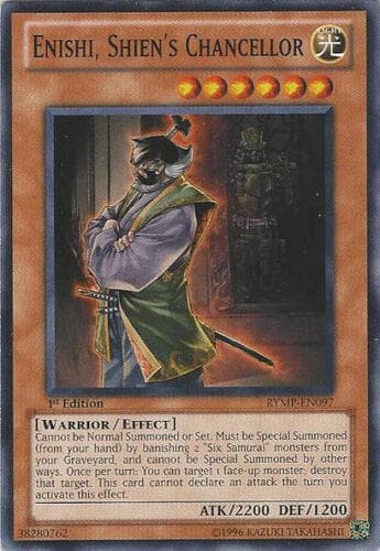 Enishi, Shien's Chancellor - RYMP-EN097 Common Unlimited