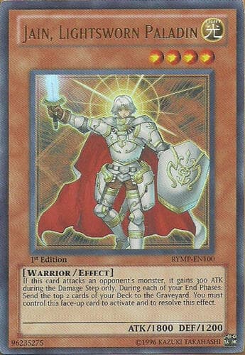 Jain, Lightsworn Paladin - RYMP-EN100 Ultra Rare 1st Edition