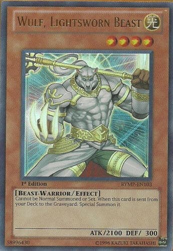 Wulf, Lightsworn Beast - RYMP-EN103 Ultra Rare Unlimited
